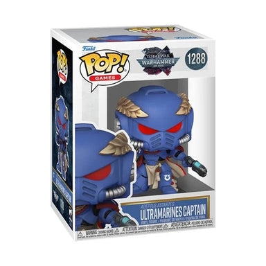 PREVENTA Funko Pop Total War Warhammer 40K: Ultramarines Captain (1288)