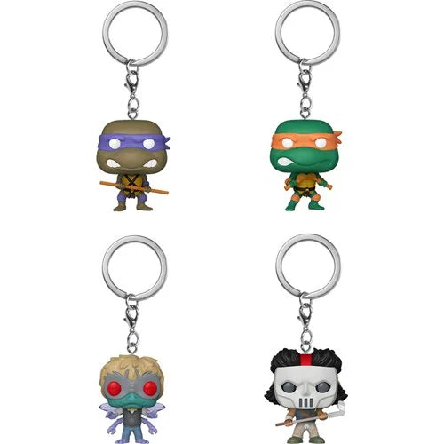 Funko Pop Mystery Keychain TMNT Teenage Mutant Ninja Turtles: Llavero Individual Sorpresa