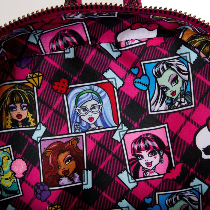 PREVENTA Loungefly Monster High Crypt Locker Mini-Backpack