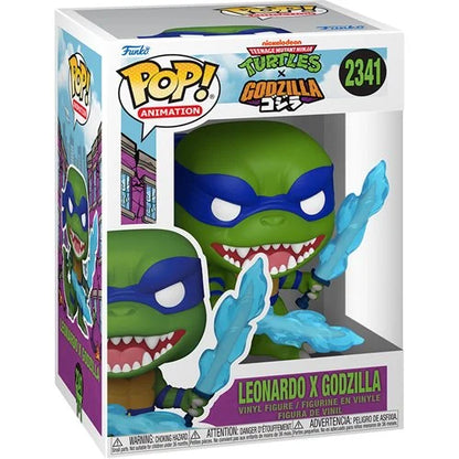 PREVENTA Funko Pop Teenage Mutant Ninja Turtles x Godzilla: Leonardo x Godzilla (2341)