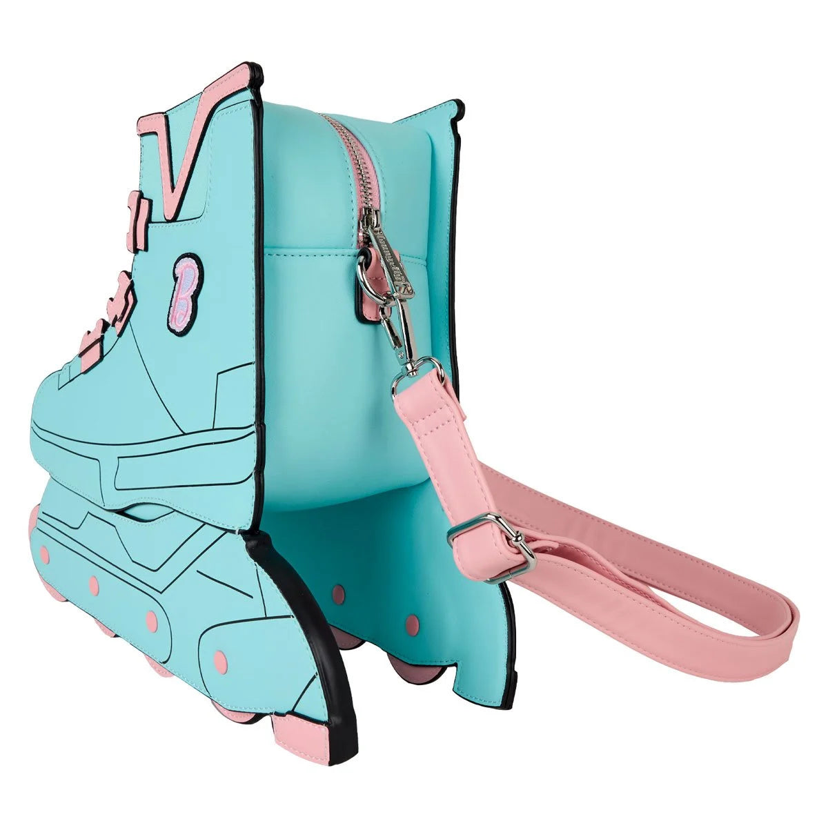 Loungefly Barbie Classic Figural Skate Crossbody Bag