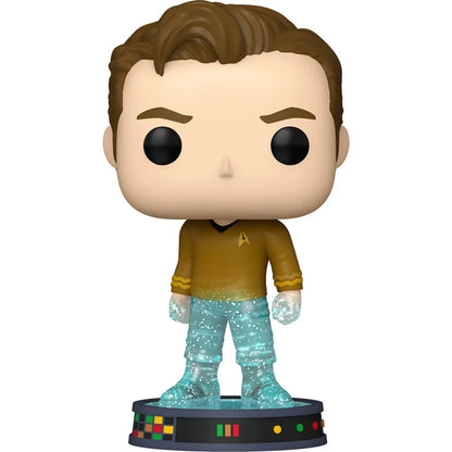 PREVENTA Funko Pop Plus Star Trek: James T. Kirk in Transporter - Glitter (1689)