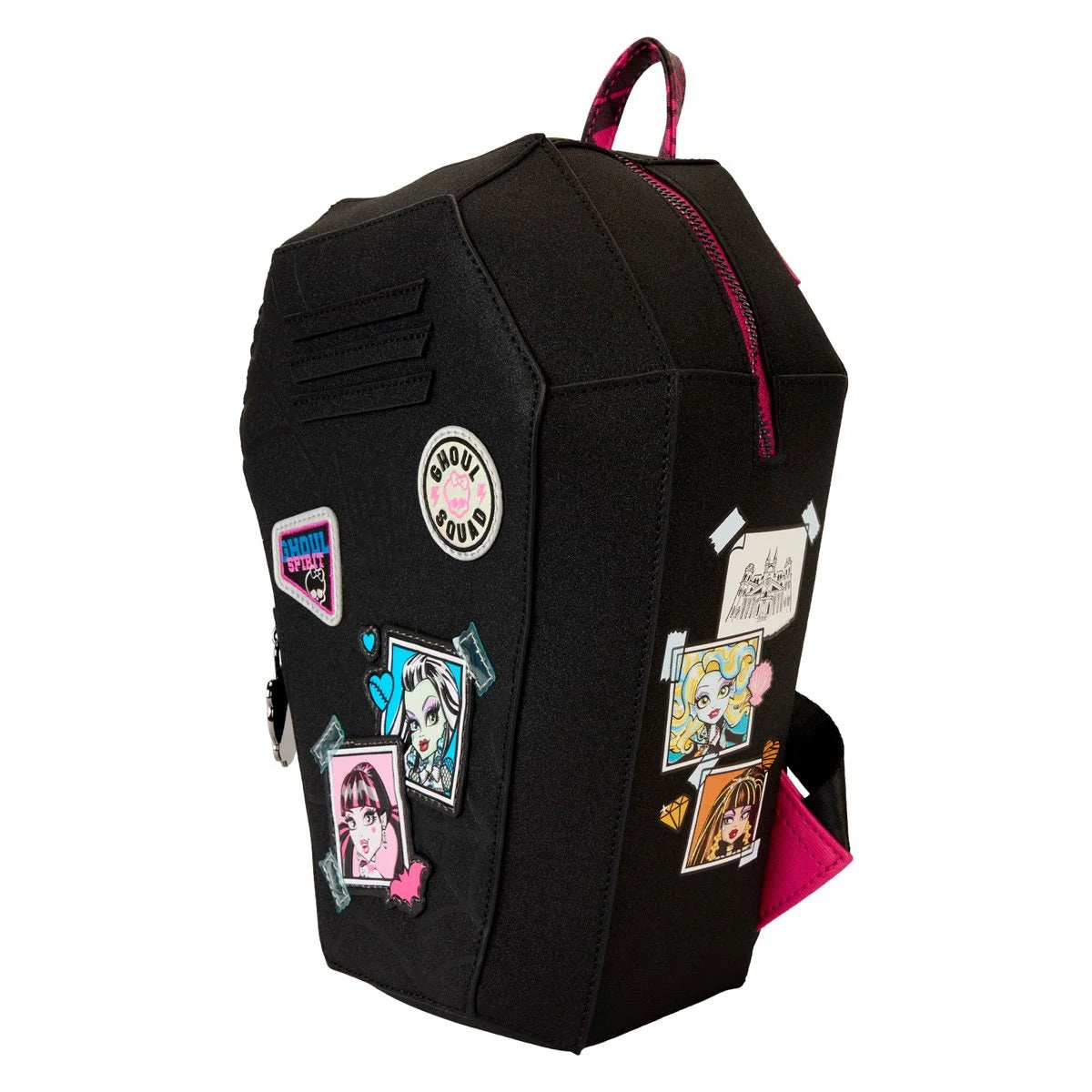 PREVENTA Loungefly Monster High Crypt Locker Mini-Backpack