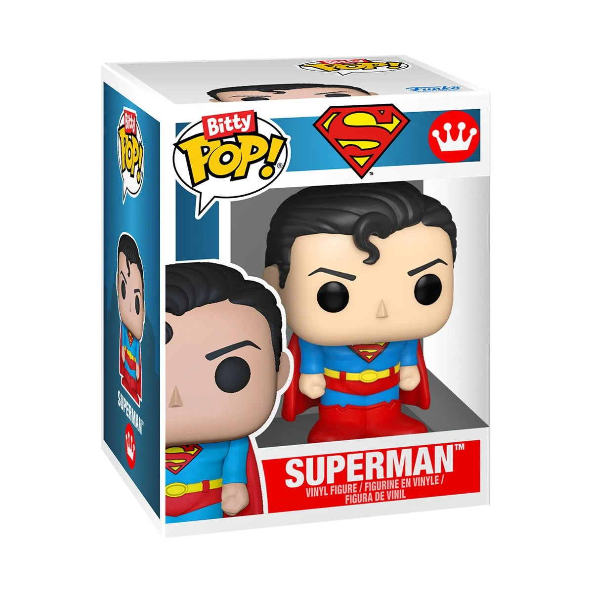 Funko Pop Bitty Town DC Comics: Super man and Fortress of Solitude