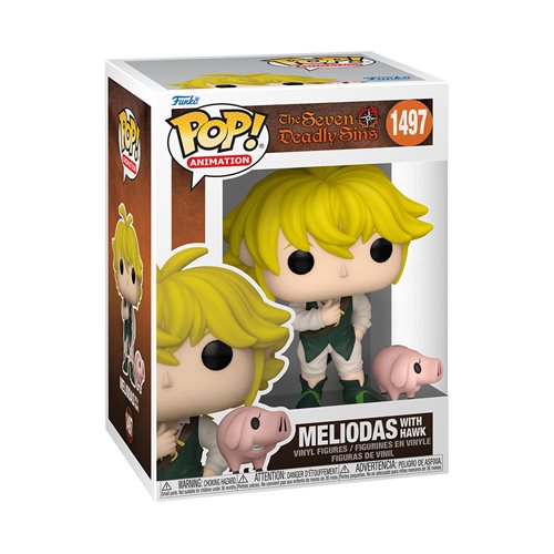 Funko Pop Seven Deadly Sins: Meliodas and Hawk (1497)
