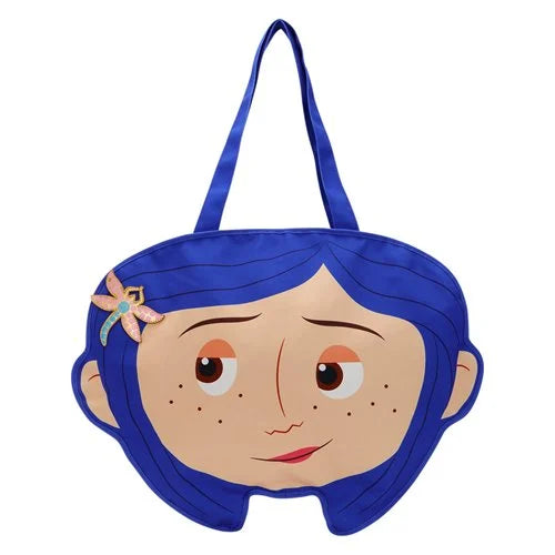 Loungefly Coraline Cosplay Canvas Tote Bag