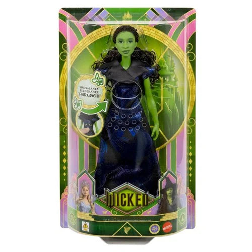 Mattel Wicked For Good: Elphaba Singing Fashion Doll