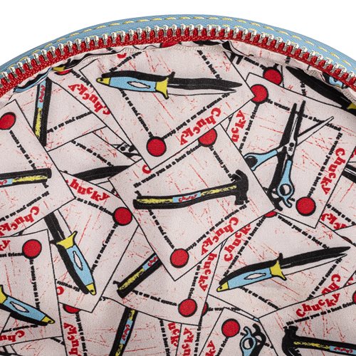Loungefly Child's Play Chucky Cosplay Mini-Backpack