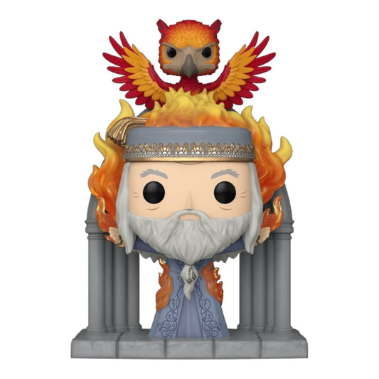 Funko Pop Deluxe Harry Potter: Albus Dumbledore With Fawkes - Exclusive (187)