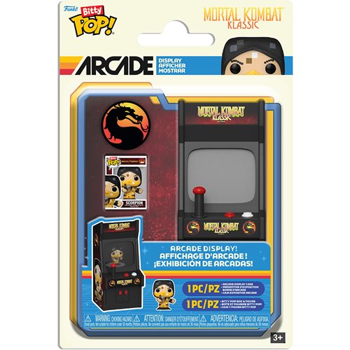 Funko Pop Bitty Arcade Mortal Kombat: Scorpion