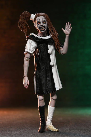 PREVENTA NECA Terrifier 2: Ultimate Art the Clown and The Little Pale Girl 7" Scale Action Figure 2-Pack