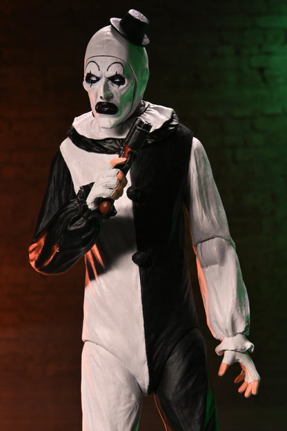 PREVENTA NECA Terrifier 2: Ultimate Art the Clown and The Little Pale Girl 7" Scale Action Figure 2-Pack