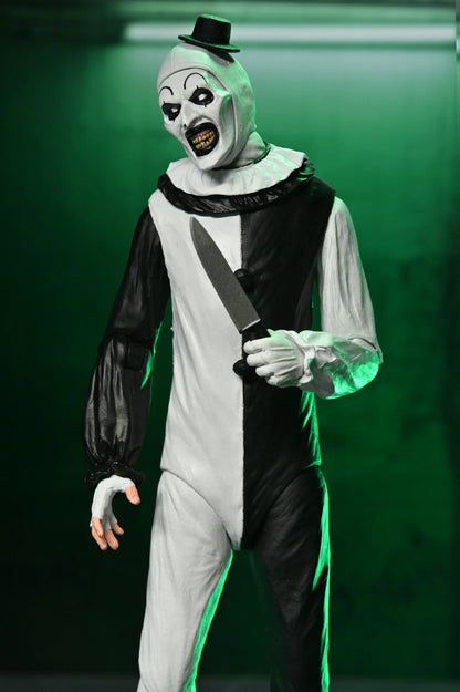 PREVENTA NECA Terrifier 2: Ultimate Art the Clown and The Little Pale Girl 7" Scale Action Figure 2-Pack