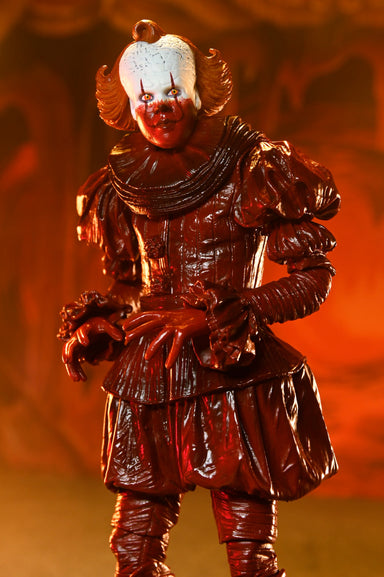 PREVENTA NECA IT Welcome To Derry: Ultimate Blood Pennywise 7" Scale Action Figure