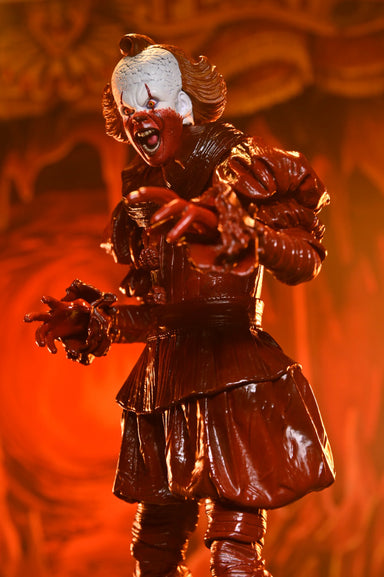 PREVENTA NECA IT Welcome To Derry: Ultimate Blood Pennywise 7" Scale Action Figure