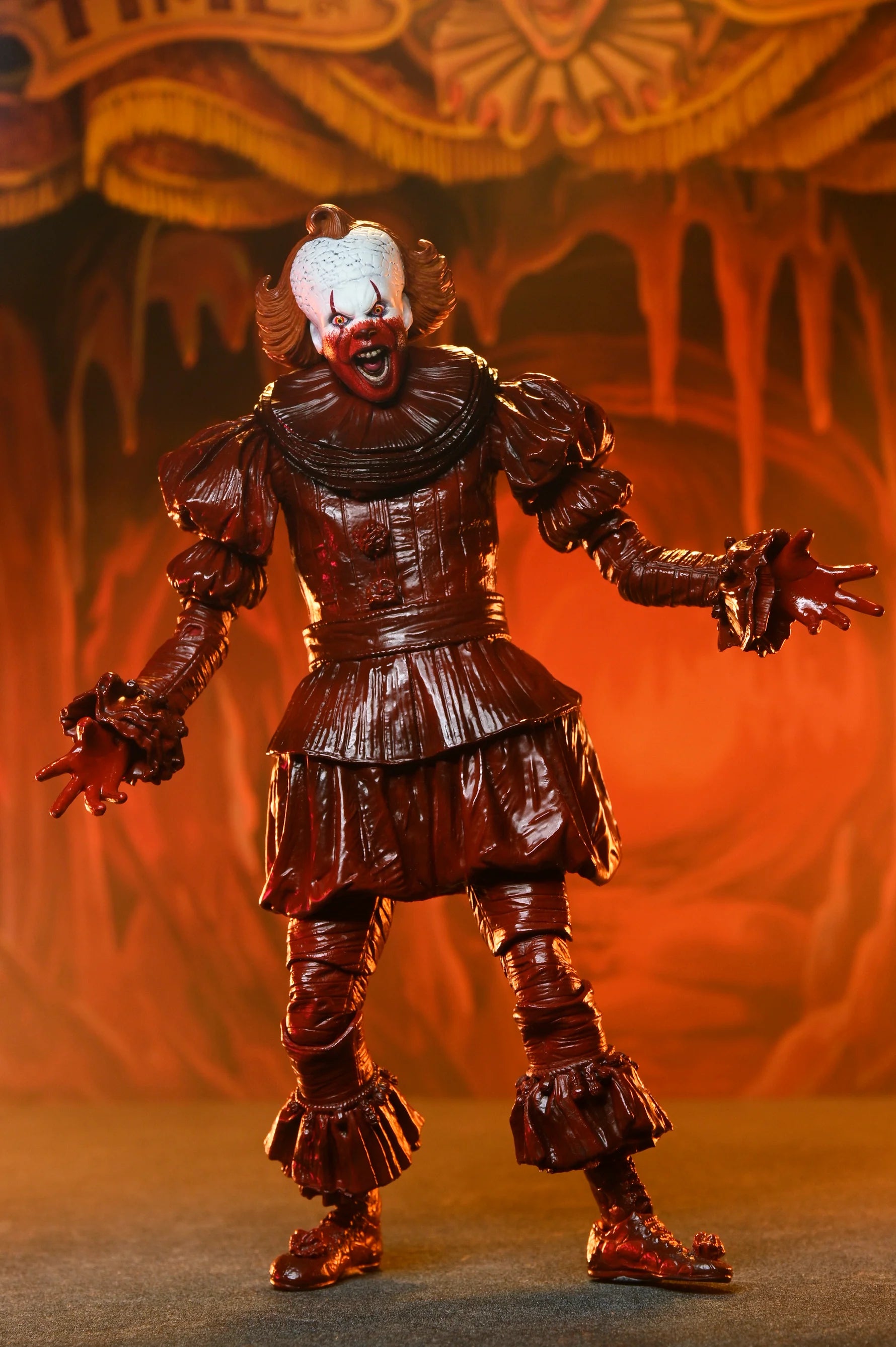 PREVENTA NECA IT Welcome To Derry: Ultimate Blood Pennywise 7" Scale Action Figure