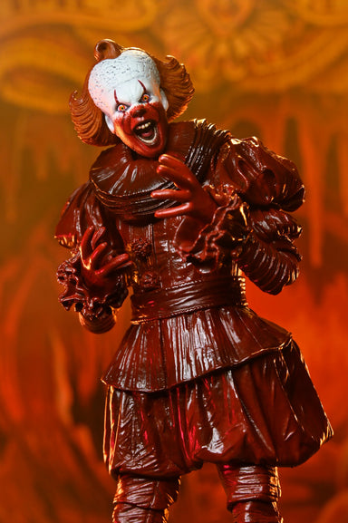 PREVENTA NECA IT Welcome To Derry: Ultimate Blood Pennywise 7" Scale Action Figure