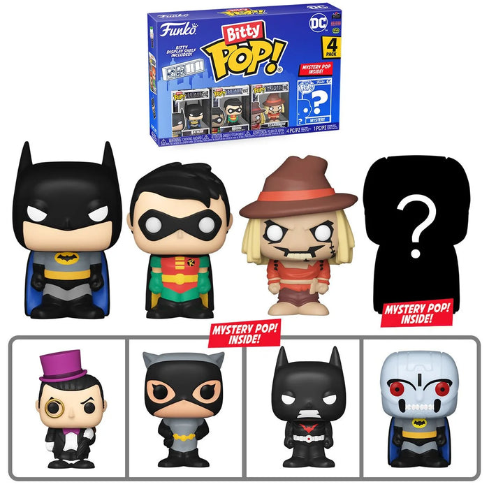 Funko Bitty Pop Batman: Batman 4-pack