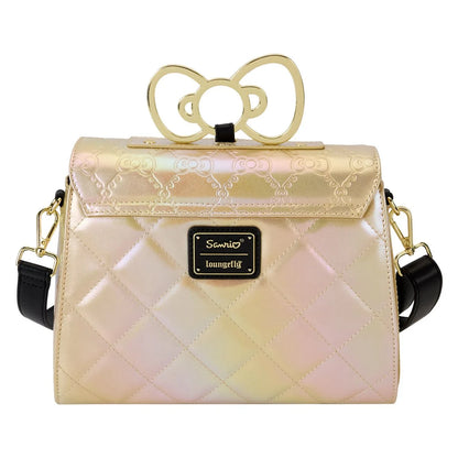 Loungefly Hello Kitty 50th Anniversary Gold Crossbody Bag