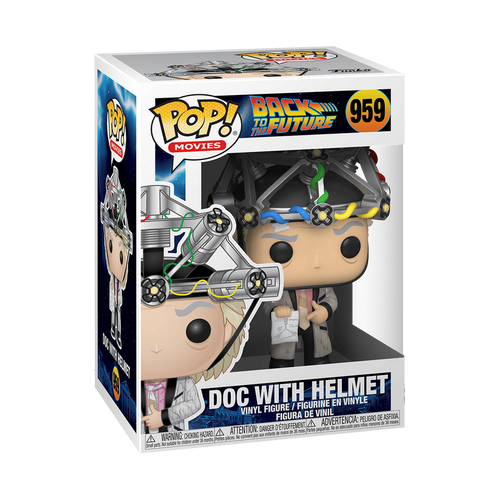 Funko Pop Back to the Future: Doc With Helmet (959)