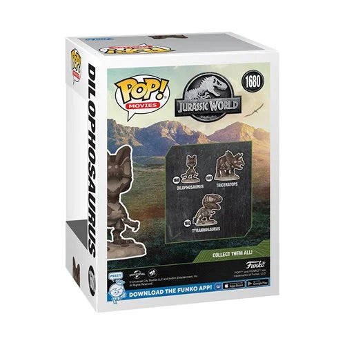 Funko Pop Jurassic Park Fossil: Dilophosaurus (1680)