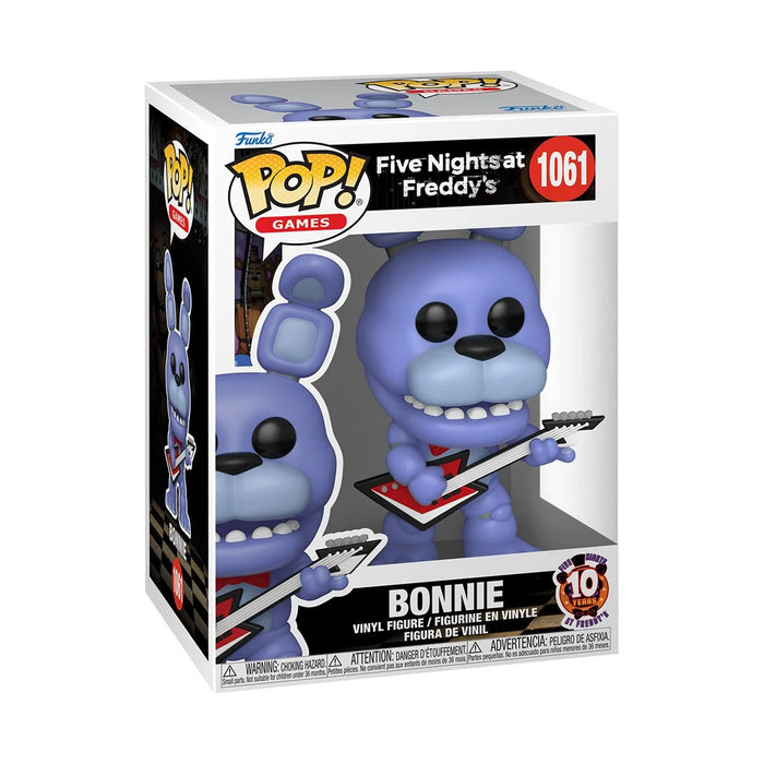 PREVENTA Funko Pop Five Nights at Freddys 10th Anniversary: Bonnie (1061)