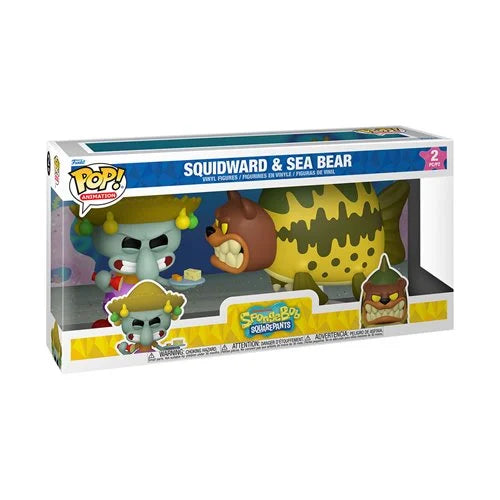 PREVENTA Funko Pop 2-Pack SpongeBob SquarePants: Squidward & Sea Bear