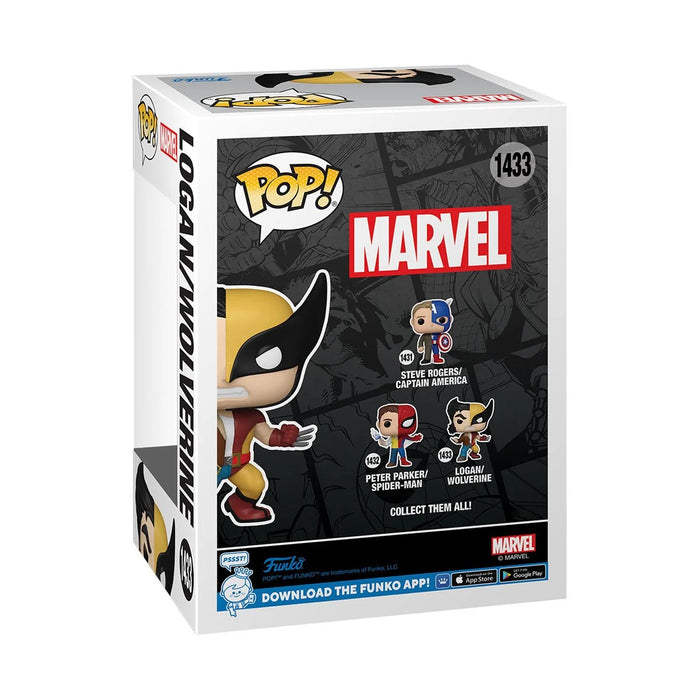 Funko Pop Marvel Comics Split: Logan/Wolverine (1433)