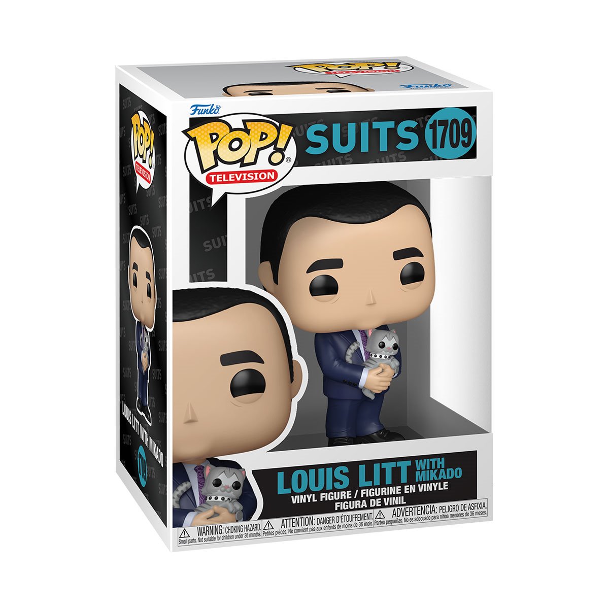 Funko Pop Suits: Louis Litt with Mikado (1709)