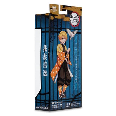 McFarlane Demon Slayer: Zenitsu Agatsuma with Chuntaro 7-Inch Scale Action Figure
