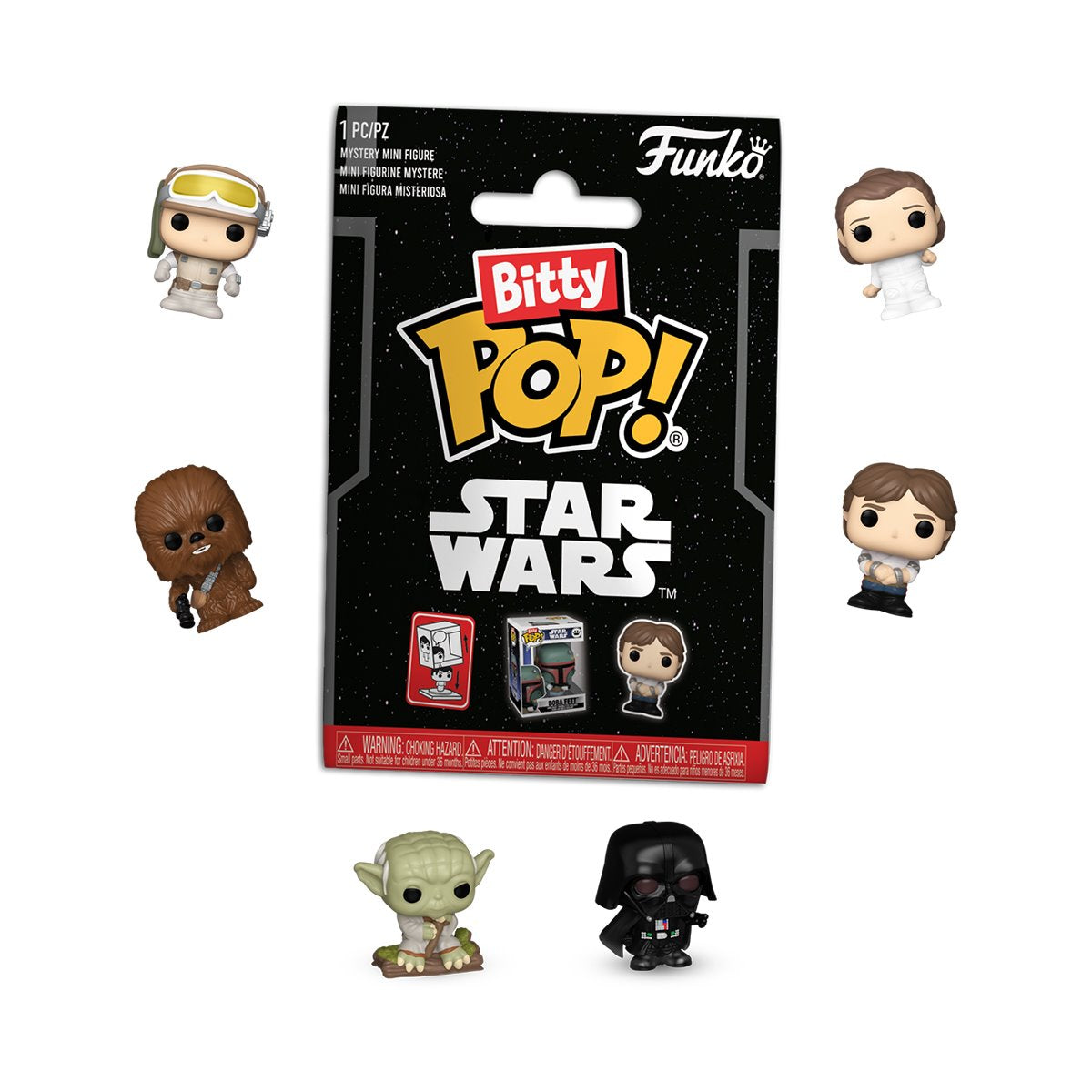 Funko Bitty Pop Star Wars Wave 2 Individual Sorpresa