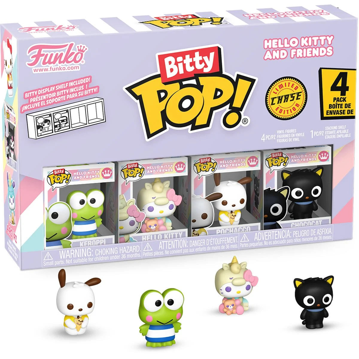 Funko Pop Bitty Sanrio Hello Kitty and Friends: Keroppi 4-pack