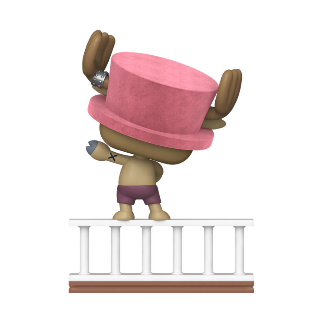 Funko Pop One Piece: Chopper Going Merry Flocked - Exclusive (2332)