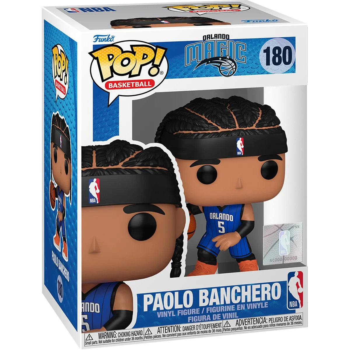 Funko Pop NBA Orlando Magic: Paolo Banchero (180)