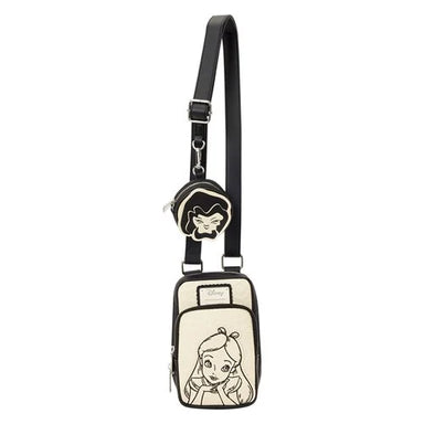 PREVENTA Loungefly Alice in Wonderland Cell Phone Sling Crossbody Bag