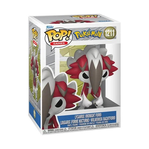 PREVENTA Funko Pop Pokémon: Lycanroc Midnight Form (1211)