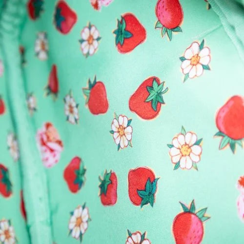 Whatever! Strawberry Shortcake Duffelette Crossbody Bag with Acrylic Charm