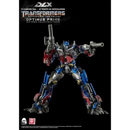 ThreeZero Transformers: Revenge of the Fallen: Optimus Prime DLX Action Figure