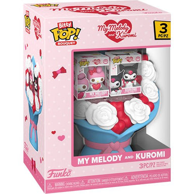 Funko Bitty Pop Bouquet Valentines Sanrio: My Melody and Kuromi