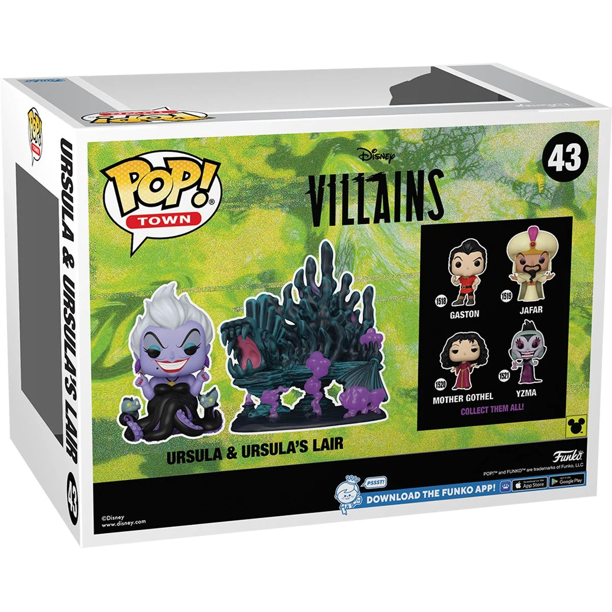 Funko Pop Town Disney Villains: Ursula and Ursula's Lair (43)