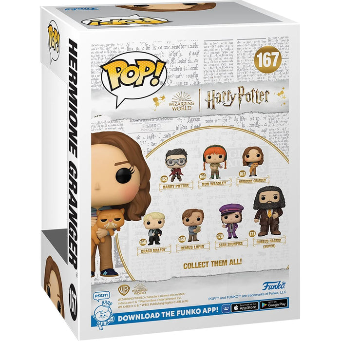 Funko Pop Harry Potter: Hermione Granger with Crookshanks (167)