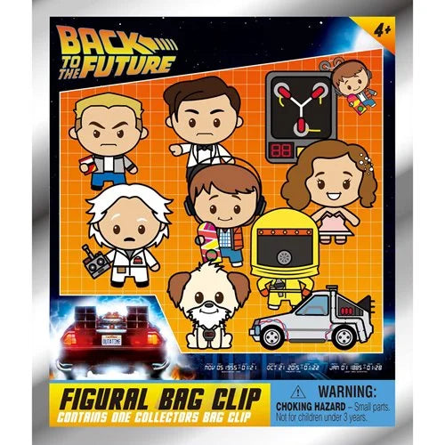 Monogram Foam Bag Clip: Back to the Future Series 1 - Individual Sorpresa