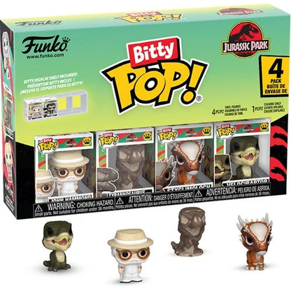 PREVENTA Funko Pop Bitty 4-Pack Jurassic Park: Bundle