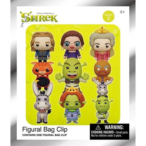 Monogram Foam Bag Clip: Shrek Series 2 - Individual Sorpresa