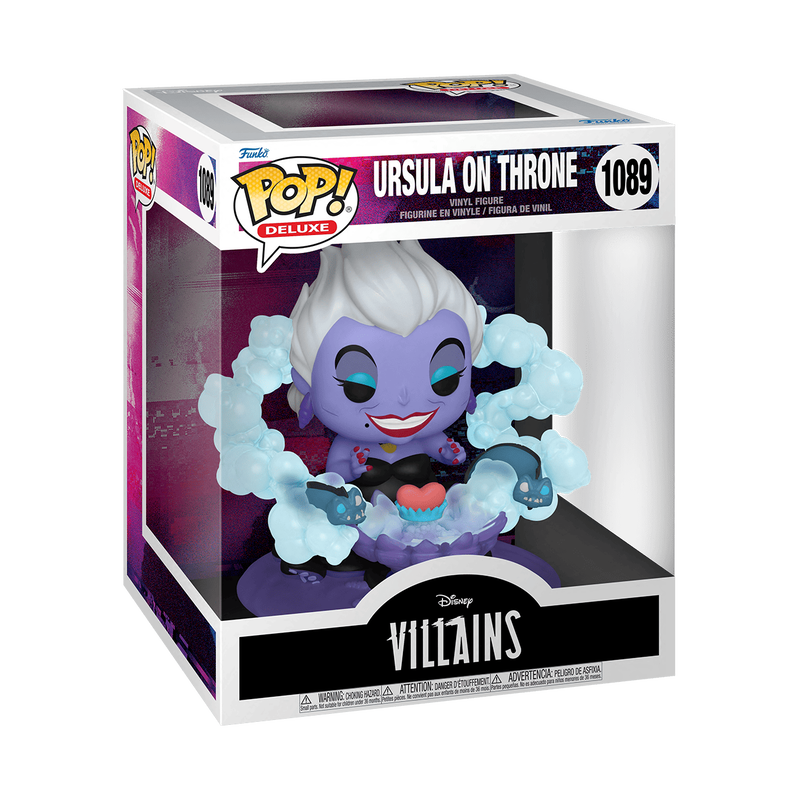 Funko Pop Deluxe Disney Villains: Ursula on Throne (1089)