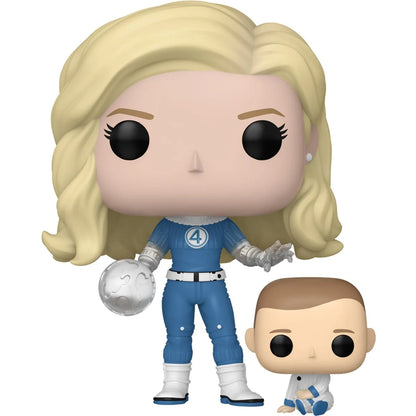 Funko Pop The Fantastic 4 First Steps: Invisible Woman & Franklin (1514)