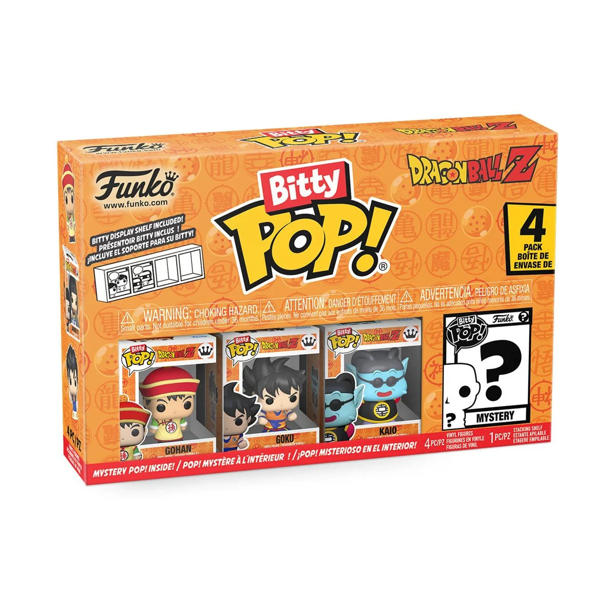 Funko Bitty Pop Dragon Ball Z: Gohan 4-Pack - Specialty Series