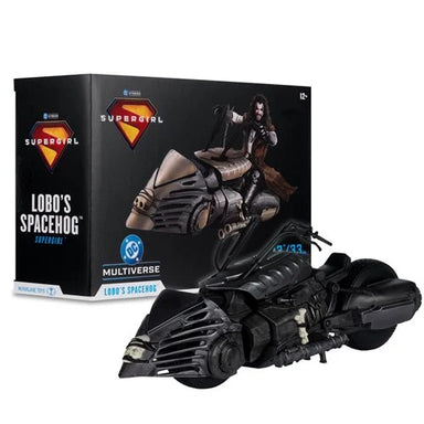 PREVENTA McFarlane DC Multiverse Supergirl Movie Lobo's Spacehog Vehicle