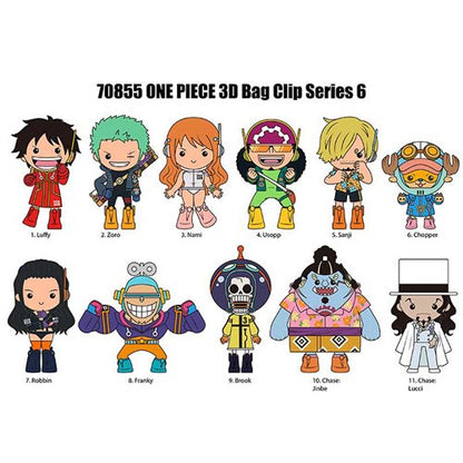 Monogram Foam Bag Clip: One Piece Series 6 - Individual Sorpresa