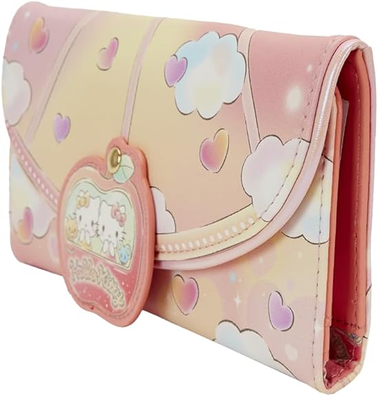 Loungefly Sanrio Hello Kitty Carnival Flap Wristlet Wallet